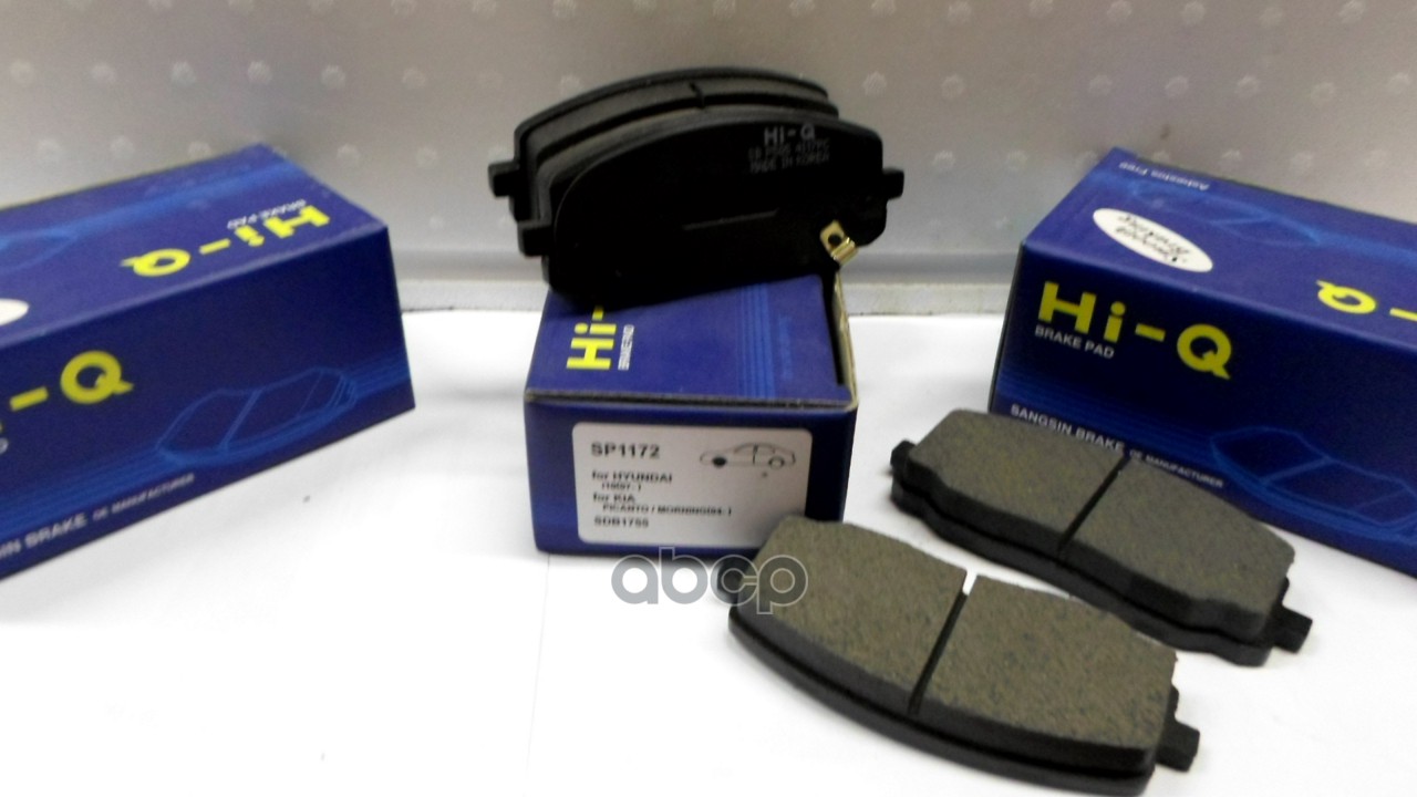 Колодки передние SANGSIN BRAKE SP1172